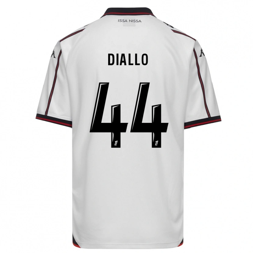 Danxen Kid Zoumana Diallo #44 Black White Away Jersey 2026/27 T-Shirt