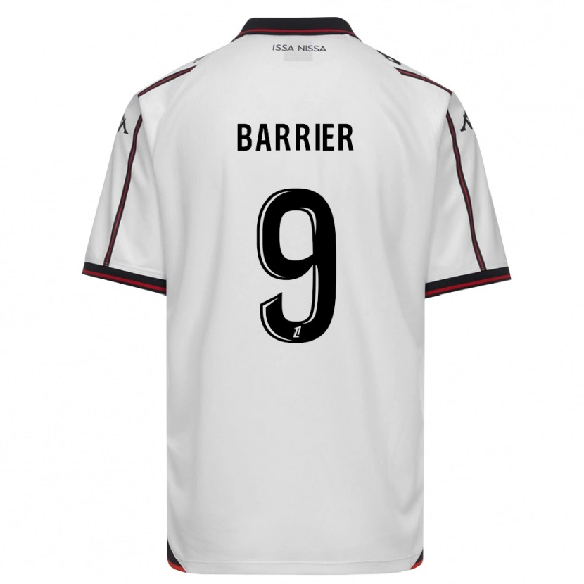 Danxen Kid Inès Barrier #9 Black White Away Jersey 2026/27 T-Shirt