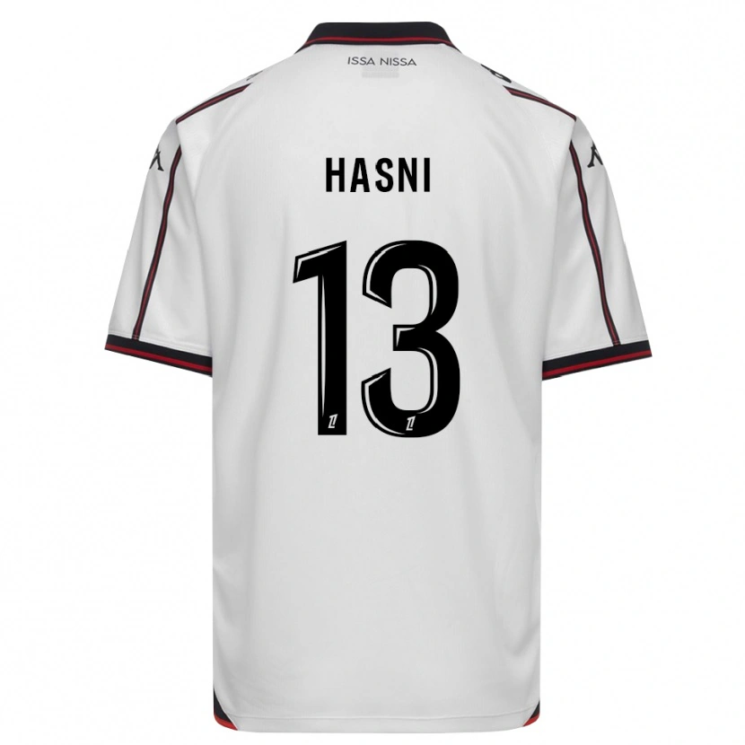 Danxen Kid Zinedine Hasni #13 Black White Away Jersey 2026/27 T-Shirt