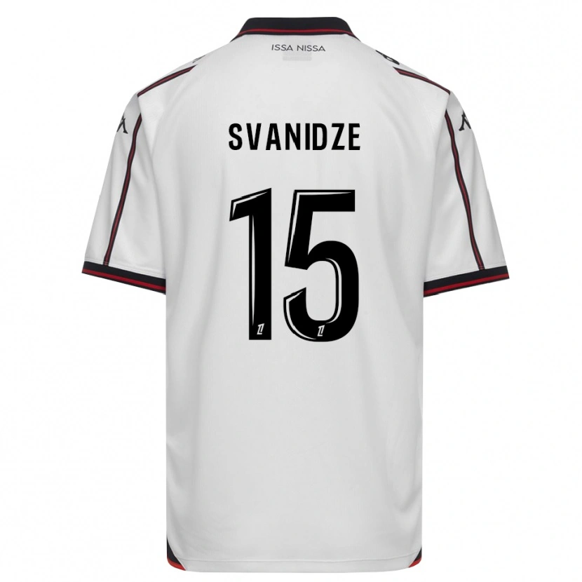 Danxen Kid Andria Svanidze #15 Black White Away Jersey 2026/27 T-Shirt