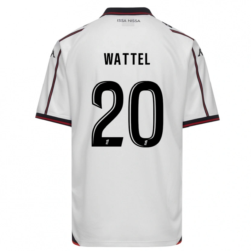 Danxen Kid Sami Wattel #20 Black White Away Jersey 2026/27 T-Shirt
