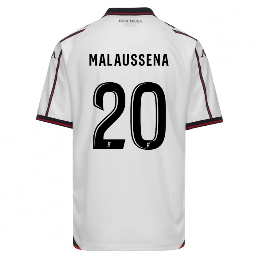 Danxen Kid Angela Malaussena #20 Black White Away Jersey 2026/27 T-Shirt
