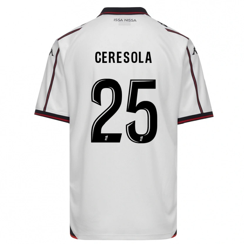 Danxen Kid Manon Ceresola #25 Black White Away Jersey 2026/27 T-Shirt