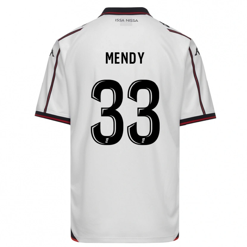 Danxen Kid Antoine Mendy #33 Black White Away Jersey 2026/27 T-Shirt