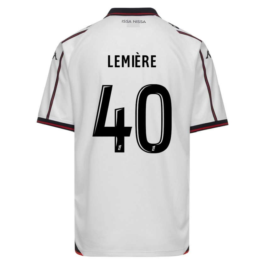 Danxen Kid Pauline Lemière #40 Black White Away Jersey 2026/27 T-Shirt