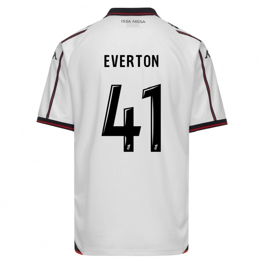 Danxen Kid Everton Pereira Da Silva #41 Black White Away Jersey 2026/27 T-Shirt