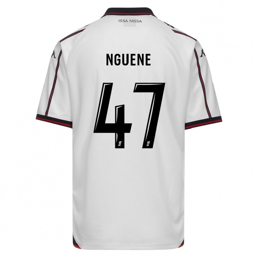 Danxen Kid Bernard Nguene #47 Black White Away Jersey 2026/27 T-Shirt