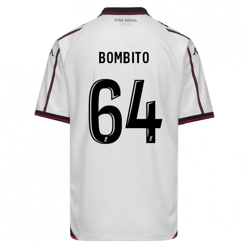 Danxen Kid Moïse Bombito #64 Black White Away Jersey 2026/27 T-Shirt
