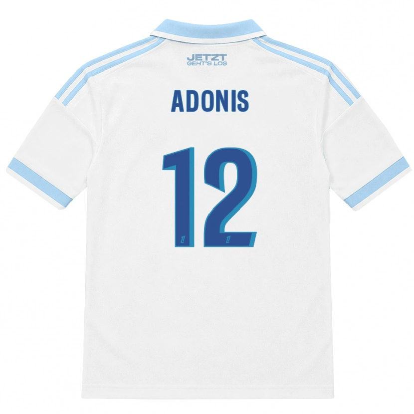 Danxen Kid Erwan Adonis #12 Light Sky Blue White Red Away Jersey 2026/27 T-Shirt