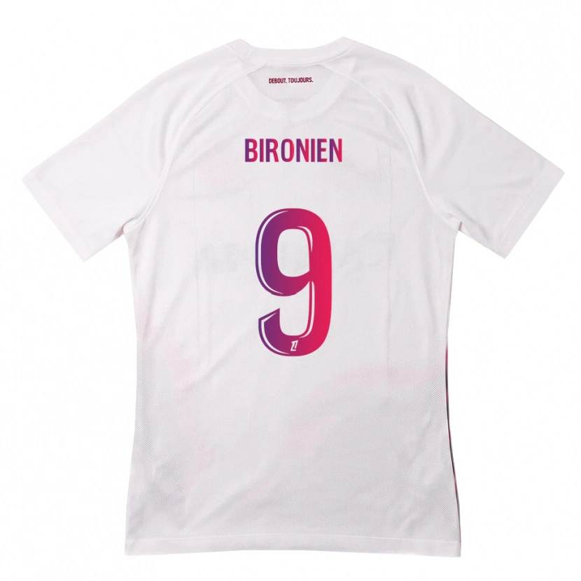 Danxen Kid Mymithye Bironien #9 White Pink Purple Away Jersey 2026/27 T-Shirt