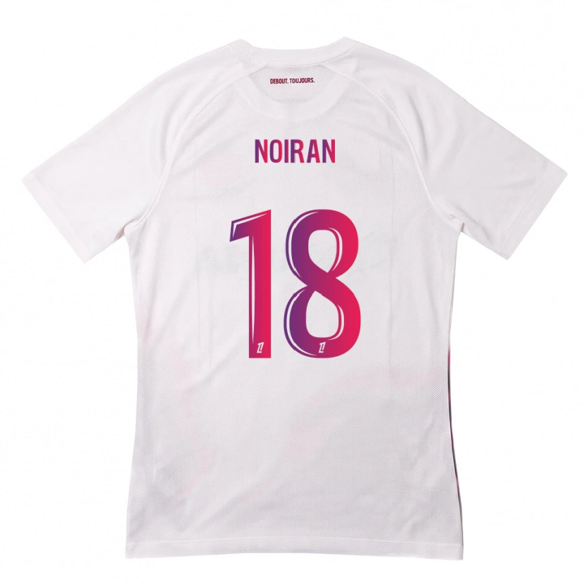 Danxen Kid Clara Noiran #18 White Pink Purple Away Jersey 2026/27 T-Shirt