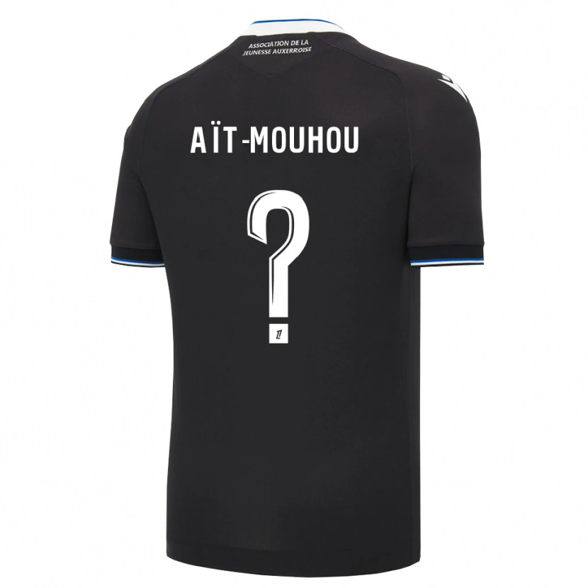 Danxen Kid Chaïma Aït-Mouhou #0 Black Blue White Away Jersey 2026/27 T-Shirt