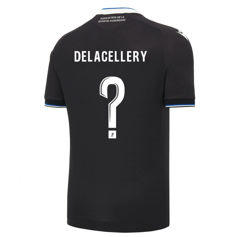 Danxen Kid Coralie Delacellery #0 Black Blue White Away Jersey 2026/27 T-Shirt