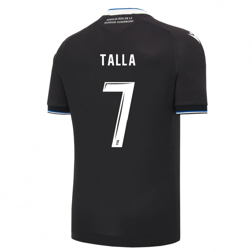Danxen Kid Housny Talla #7 Black Blue White Away Jersey 2026/27 T-Shirt