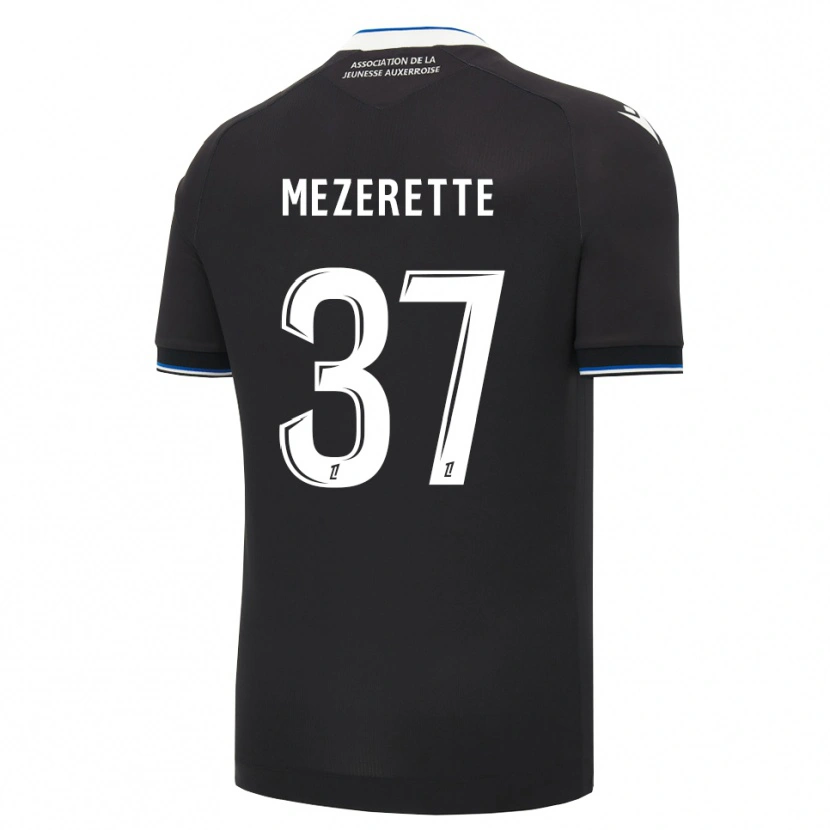 Danxen Kid Louis Mezerette #37 Black Blue White Away Jersey 2026/27 T-Shirt