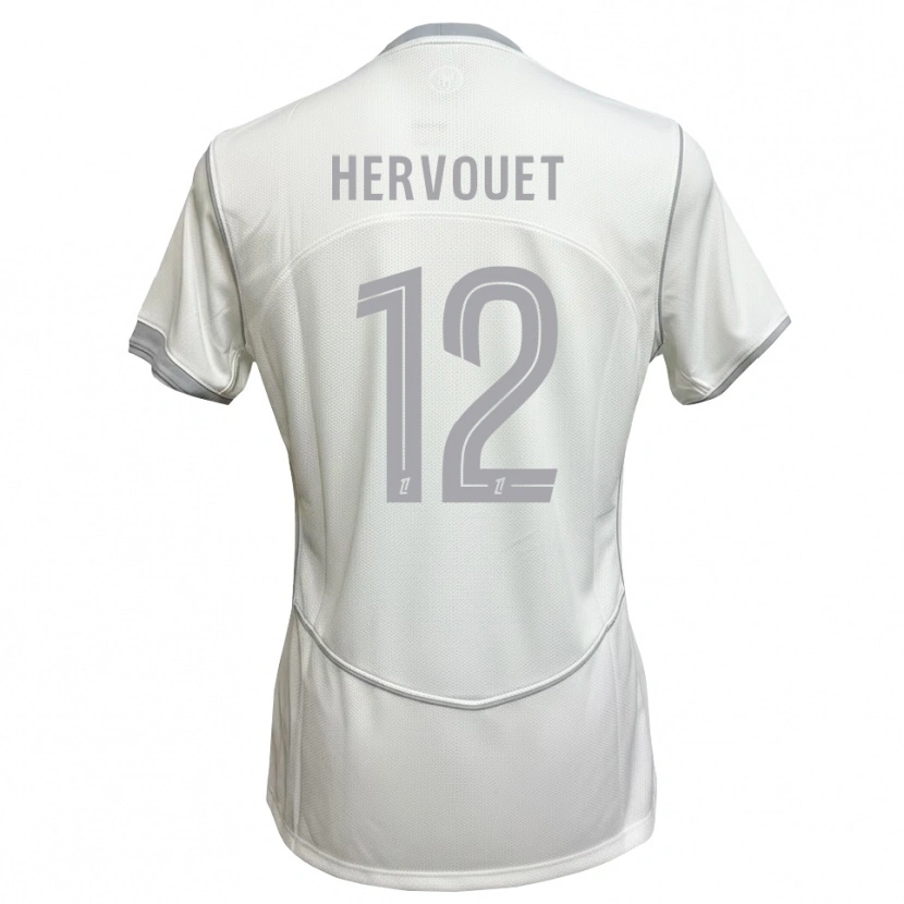 Danxen Kid Vasco Hervouet #12 White Gray Away Jersey 2026/27 T-Shirt