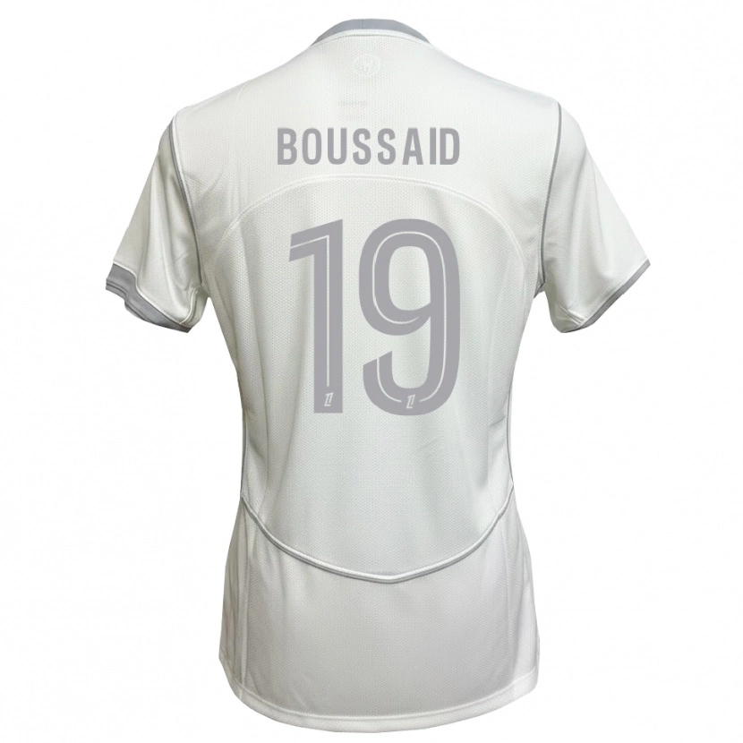 Danxen Kid Willsem Boussaid #19 White Gray Away Jersey 2026/27 T-Shirt