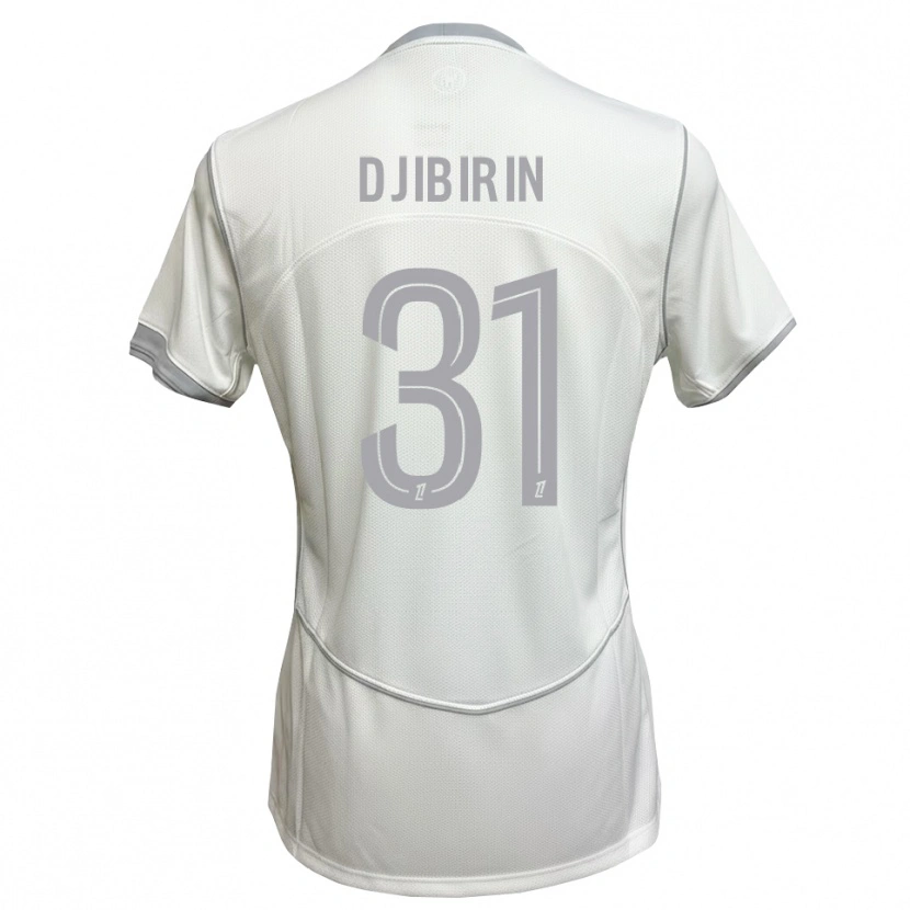 Danxen Kid Harouna Djibirin #31 White Gray Away Jersey 2026/27 T-Shirt