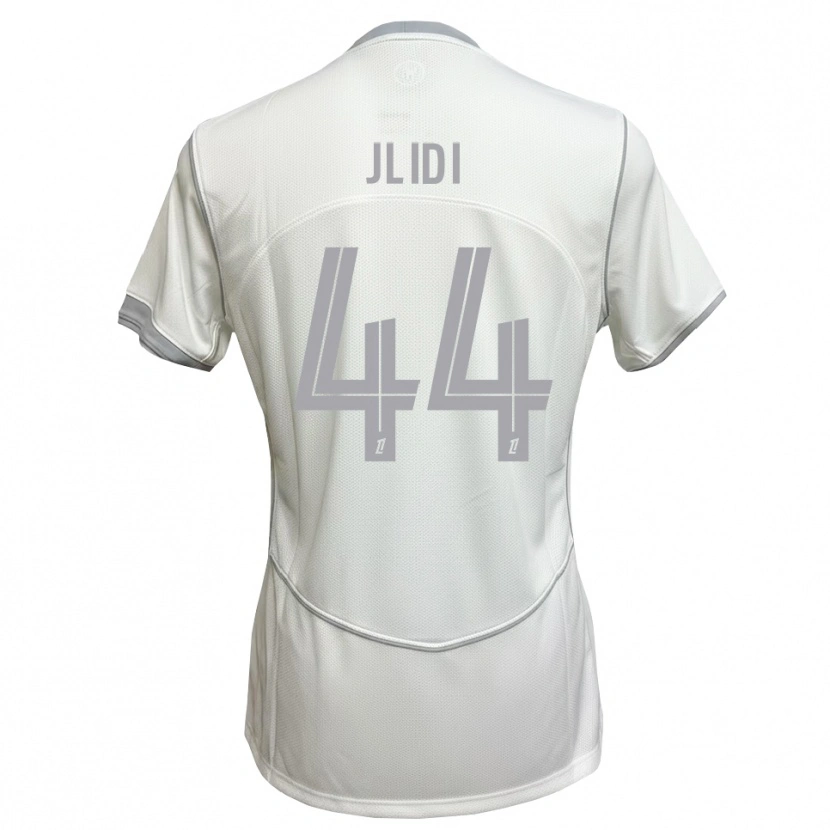 Danxen Kid Yahia Jlidi #44 White Gray Away Jersey 2026/27 T-Shirt