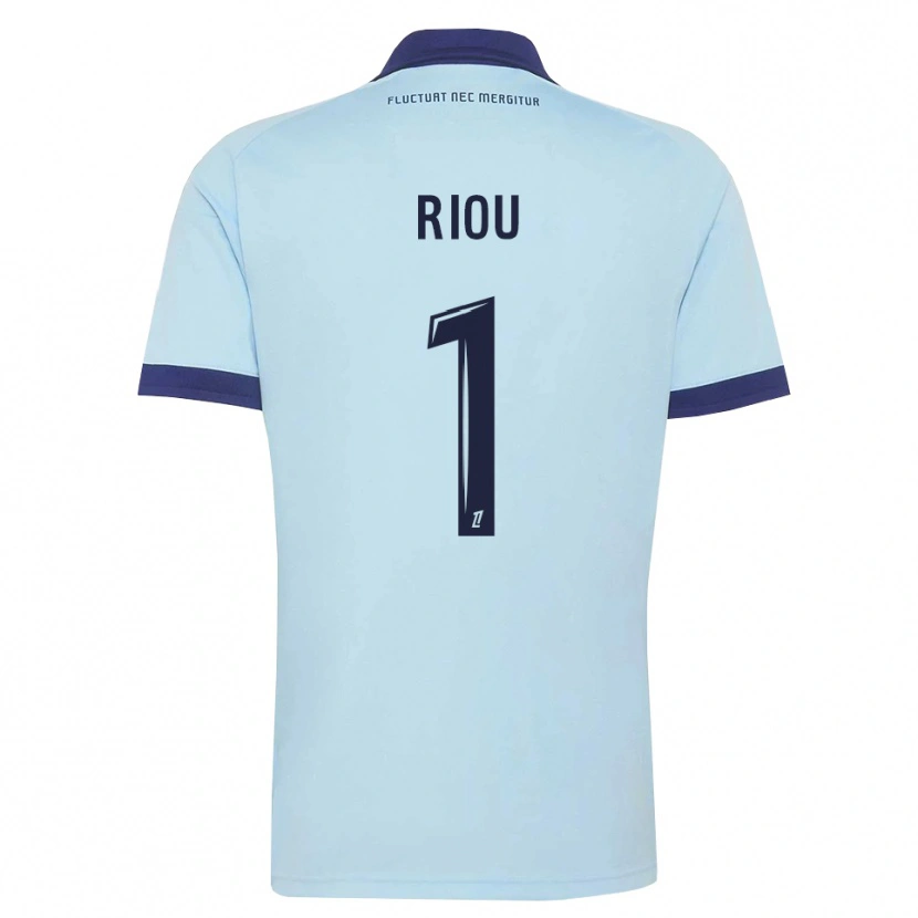 Danxen Kid Remy Riou #1 Cornflower Blue Black Away Jersey 2026/27 T-Shirt