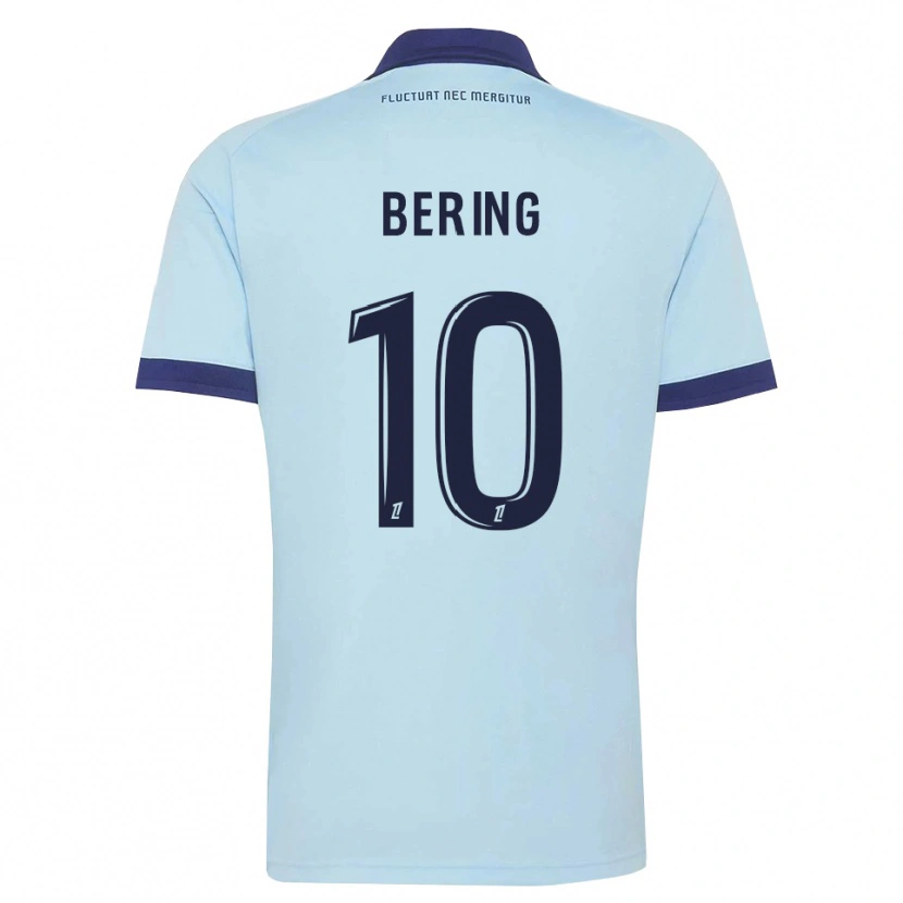 Danxen Kid Aymerick Bering #10 Cornflower Blue Black Away Jersey 2026/27 T-Shirt