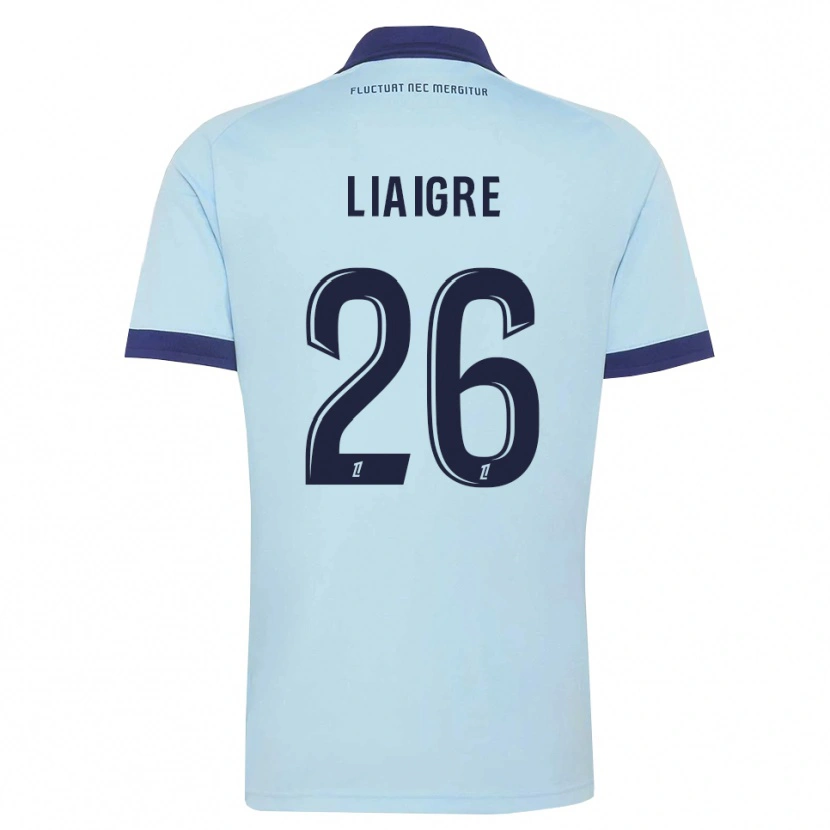 Danxen Kid Fiona Liaigre #26 Cornflower Blue Black Away Jersey 2026/27 T-Shirt