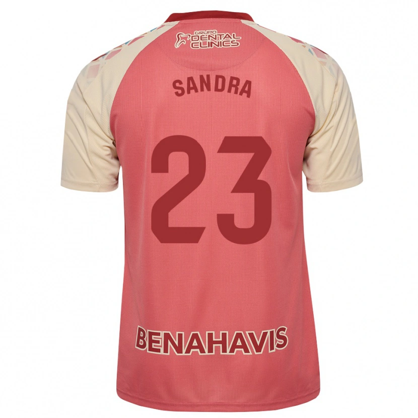 Danxen Kid Sandra #23 Light Pink Red Blue Away Jersey 2026/27 T-Shirt