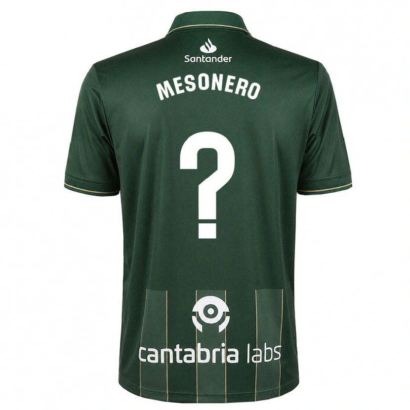 Danxen Kid Germán Mesonero #0 Dark Slate Gray White Away Jersey 2026/27 T-Shirt