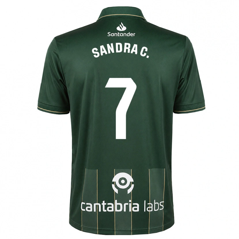 Danxen Kid Sandra Calvo Pozo #7 Dark Slate Gray White Away Jersey 2026/27 T-Shirt