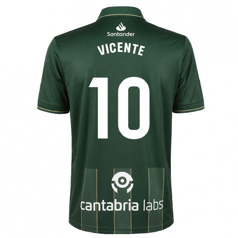 Danxen Kid Iñigo Vicente #10 Dark Slate Gray White Away Jersey 2026/27 T-Shirt