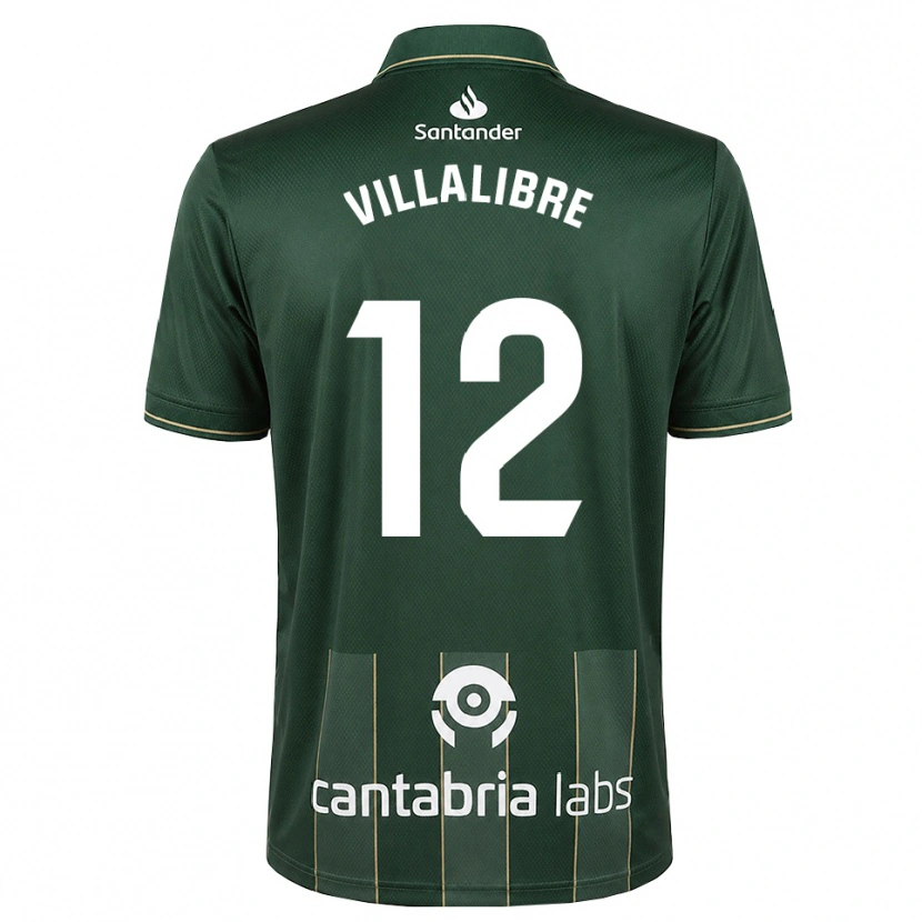 Danxen Kid Asier Villalibre #12 Dark Slate Gray White Away Jersey 2026/27 T-Shirt