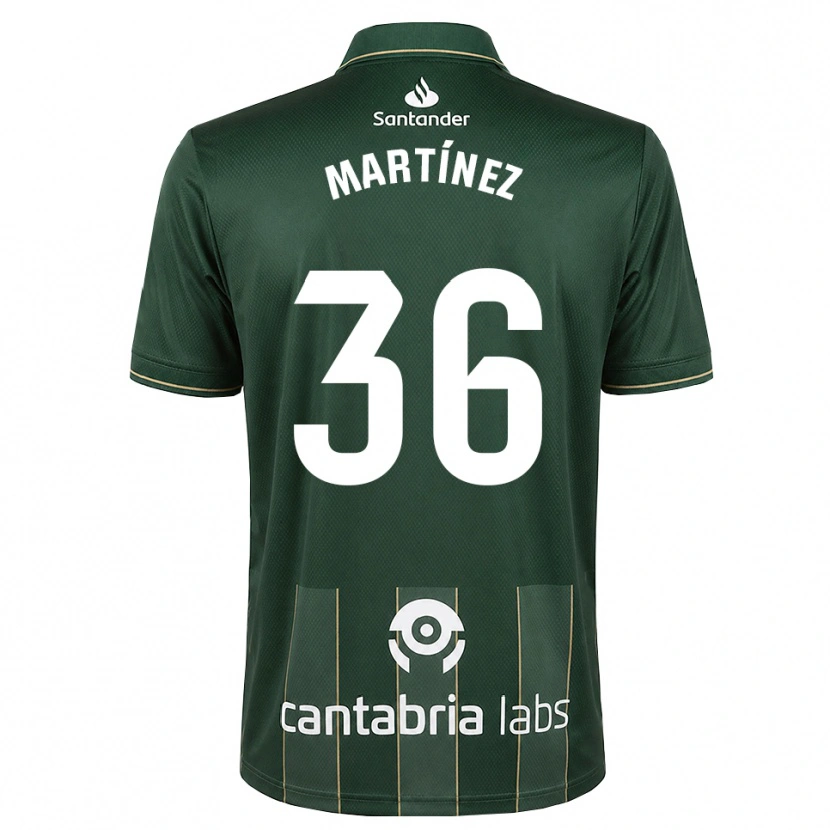 Danxen Kid Sergio Martínez #36 Dark Slate Gray White Away Jersey 2026/27 T-Shirt
