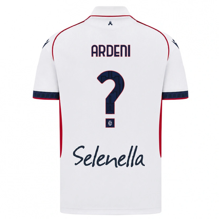 Danxen Kid Jody Ardeni #0 White Red Royal Blue Away Jersey 2026/27 T-Shirt