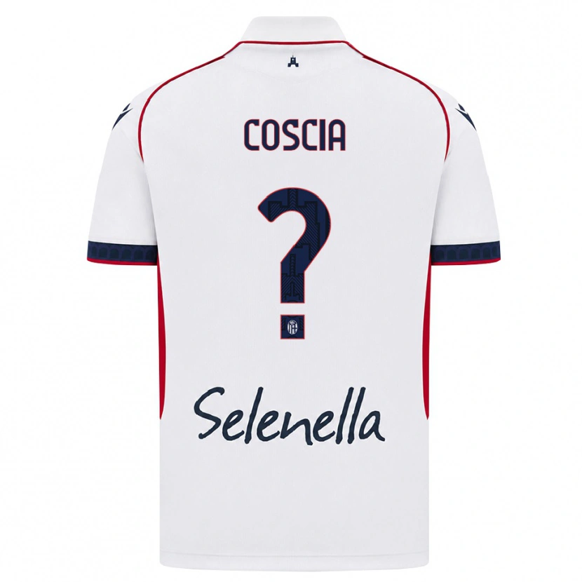Danxen Kid Christian Coscia #0 White Red Royal Blue Away Jersey 2026/27 T-Shirt