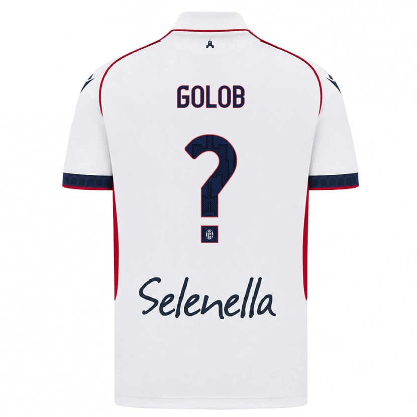 Danxen Kid Lana Golob #0 White Red Royal Blue Away Jersey 2026/27 T-Shirt