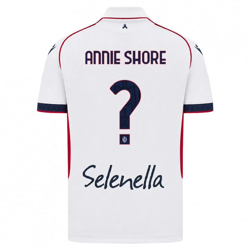 Danxen Kid Margot Annie Shore #0 White Red Royal Blue Away Jersey 2026/27 T-Shirt