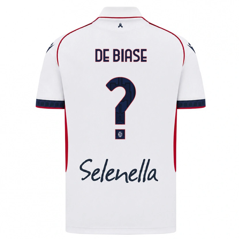 Danxen Kid Benedetta De Biase #0 White Red Royal Blue Away Jersey 2026/27 T-Shirt