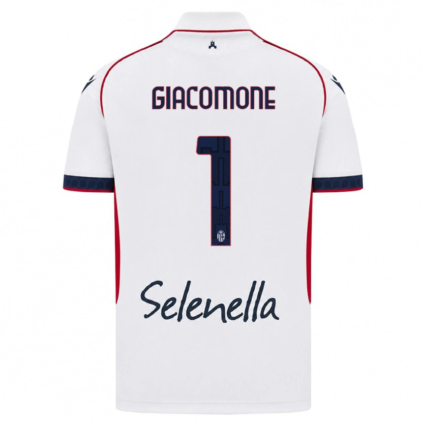 Danxen Kid Giacomo Giacomone #1 White Red Royal Blue Away Jersey 2026/27 T-Shirt