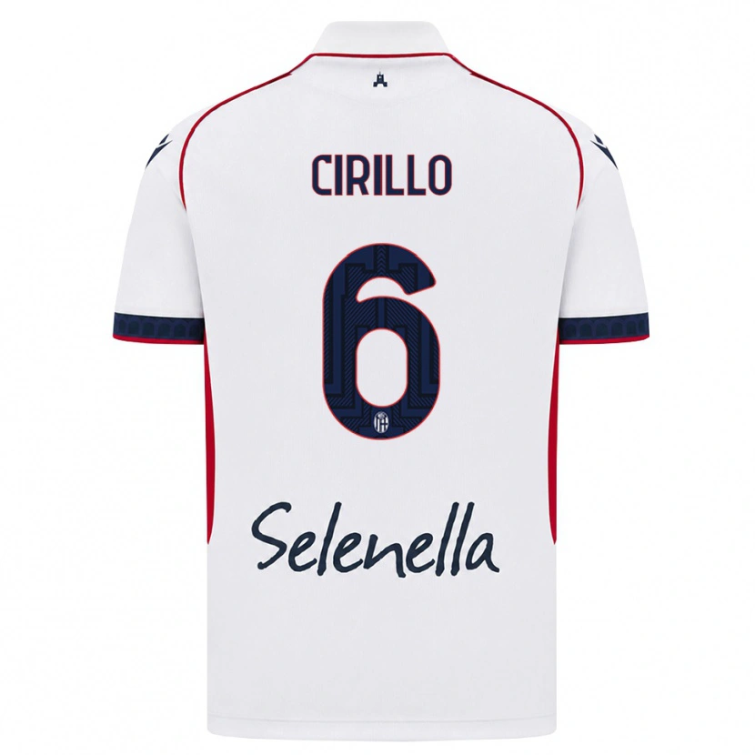 Danxen Kid Pasquale Cirillo #6 White Red Royal Blue Away Jersey 2026/27 T-Shirt