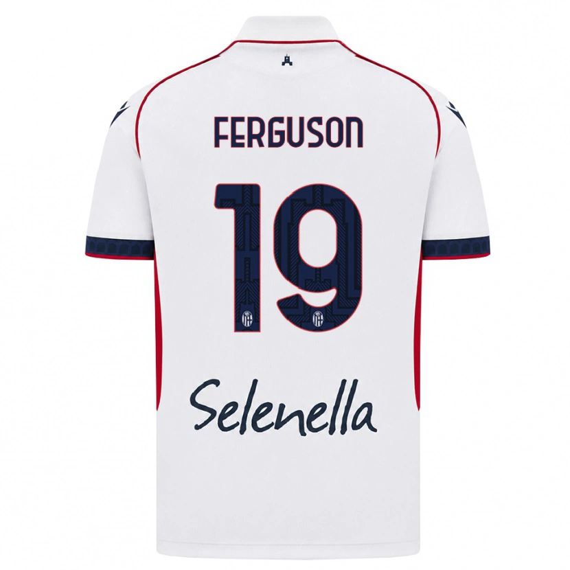 Danxen Kid Lewis Ferguson #19 White Red Royal Blue Away Jersey 2026/27 T-Shirt