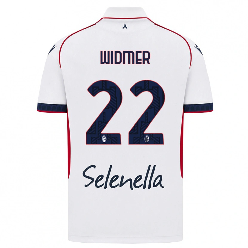 Danxen Kid Renato Widmer D’autilia #22 White Red Royal Blue Away Jersey 2026/27 T-Shirt