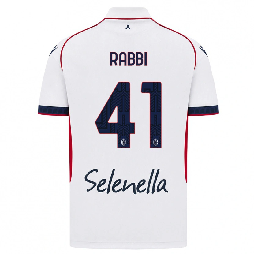 Danxen Kid Giovanni Rabbi #41 White Red Royal Blue Away Jersey 2026/27 T-Shirt