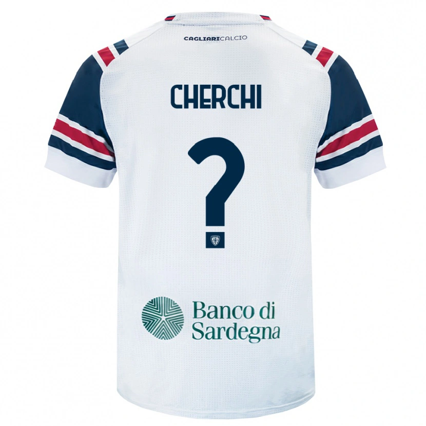 Danxen Kid Filippo Cherchi #0 White Red Green Away Jersey 2026/27 T-Shirt