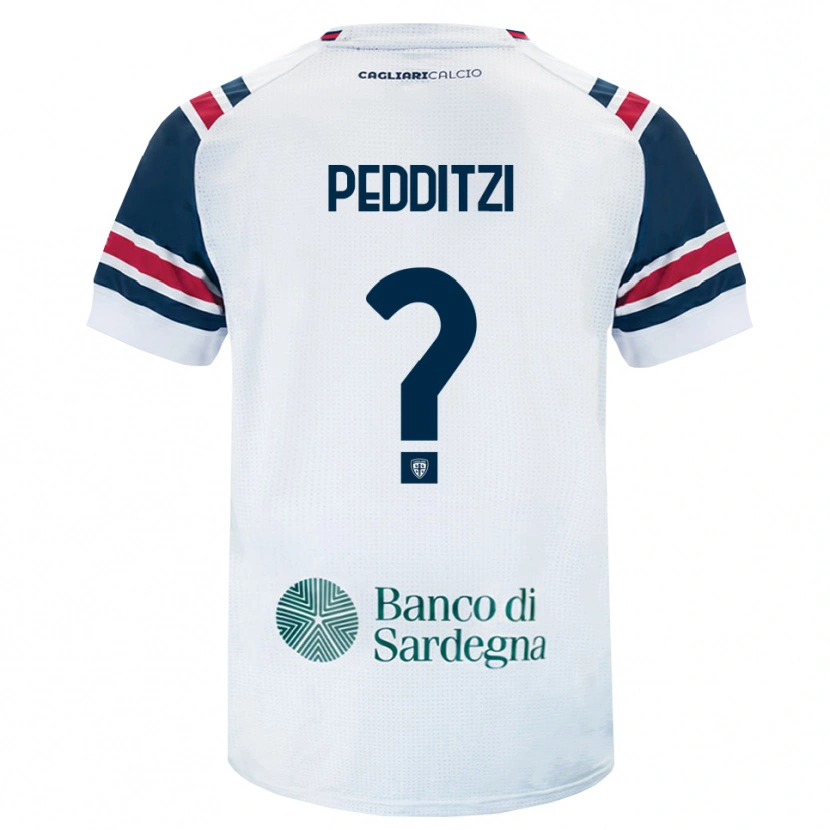Danxen Kid Simone Pedditzi #0 White Red Green Away Jersey 2026/27 T-Shirt