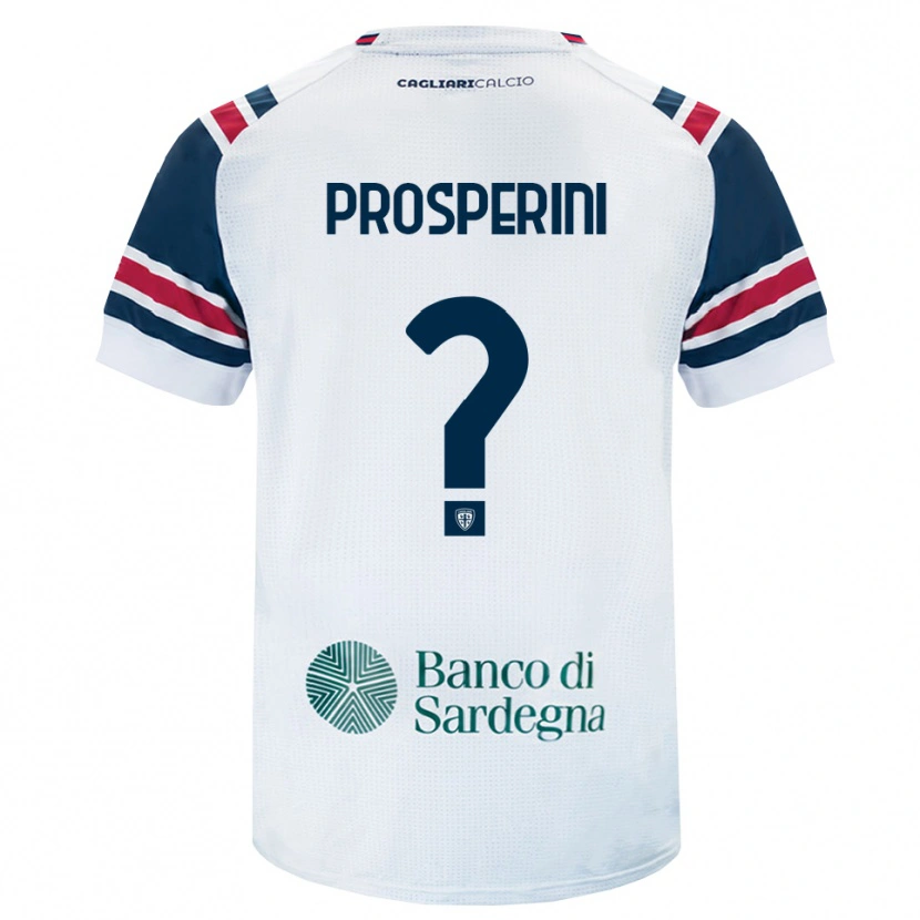 Danxen Kid Matteo Prosperini #0 White Red Green Away Jersey 2026/27 T-Shirt
