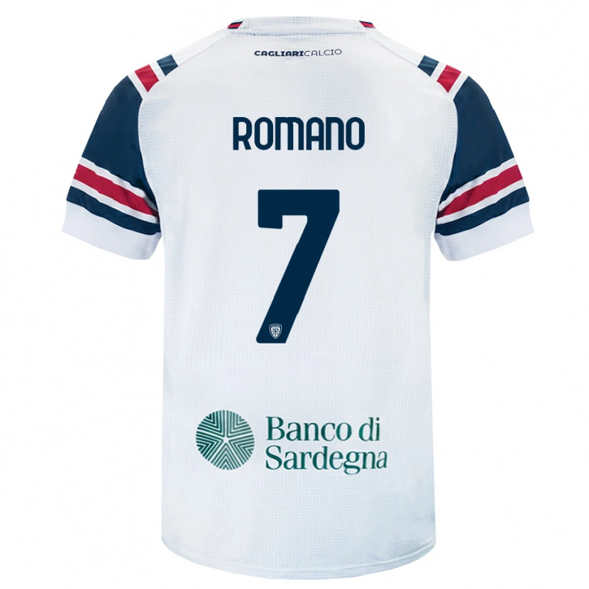 Danxen Kid Antonio Romano #7 White Red Green Away Jersey 2026/27 T-Shirt