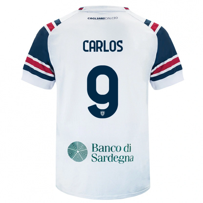 Danxen Kid Kevin Carlos #9 White Red Green Away Jersey 2026/27 T-Shirt