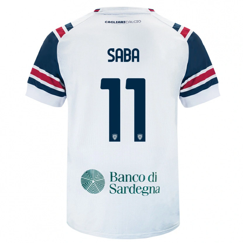 Danxen Kid Alessio Saba #11 White Red Green Away Jersey 2026/27 T-Shirt