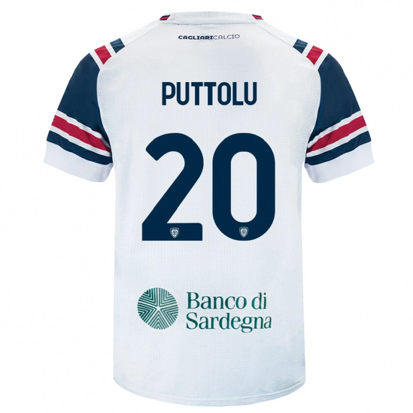 Danxen Kid Diego Puttolu #20 White Red Green Away Jersey 2026/27 T-Shirt