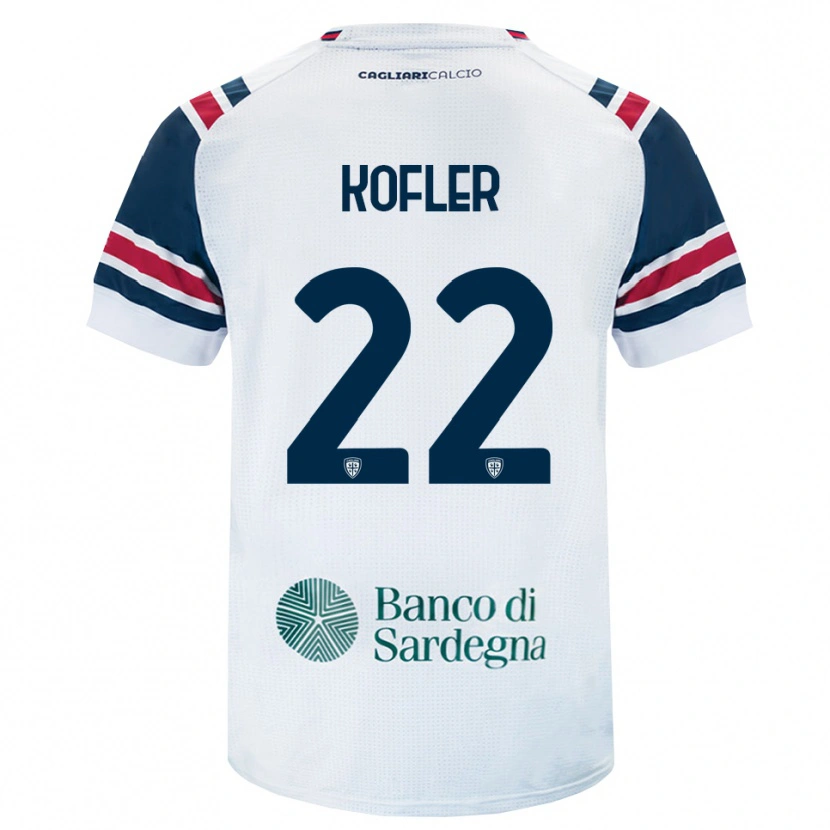 Danxen Kid Raphael Kofler #22 White Red Green Away Jersey 2026/27 T-Shirt